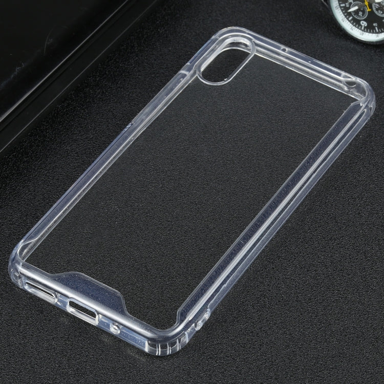 For Xiaomi Redmi 9A Four-corner Shockproof Transparent TPU + PC Protective Case - Xiaomi Cases by buy2fix | Online Shopping UK | buy2fix