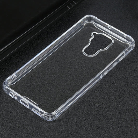 For Xiaomi Redmi Note 9 Four-corner Shockproof Transparent TPU + PC Protective Case by buy2fix