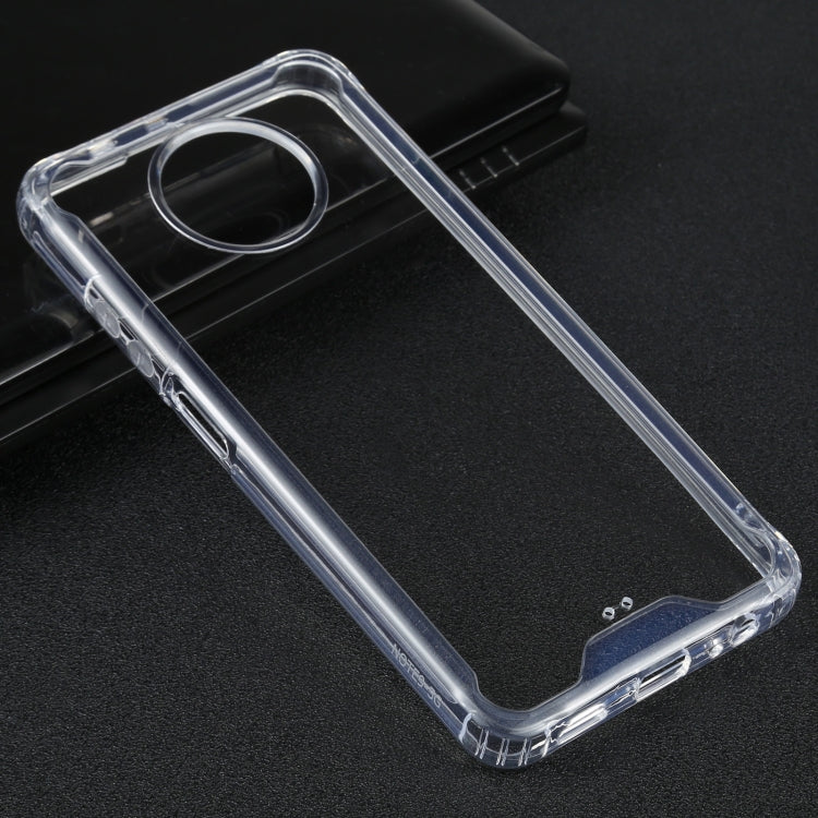For Xiaomi Redmi Note 9 5G / Note 9T 5G Four-corner Shockproof Transparent TPU + PC Protective Case - Xiaomi Cases by buy2fix | Online Shopping UK | buy2fix