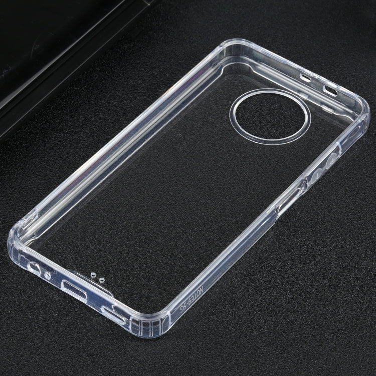 For Xiaomi Redmi Note 9 5G / Note 9T 5G Four-corner Shockproof Transparent TPU + PC Protective Case - Xiaomi Cases by buy2fix | Online Shopping UK | buy2fix