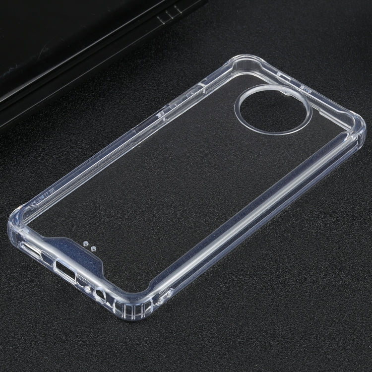For Xiaomi Redmi Note 9 5G / Note 9T 5G Four-corner Shockproof Transparent TPU + PC Protective Case - Xiaomi Cases by buy2fix | Online Shopping UK | buy2fix