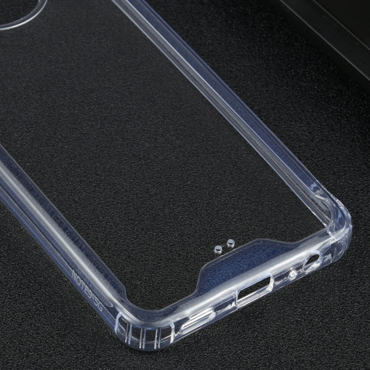 For Xiaomi Redmi Note 9 5G / Note 9T 5G Four-corner Shockproof Transparent TPU + PC Protective Case - Xiaomi Cases by buy2fix | Online Shopping UK | buy2fix