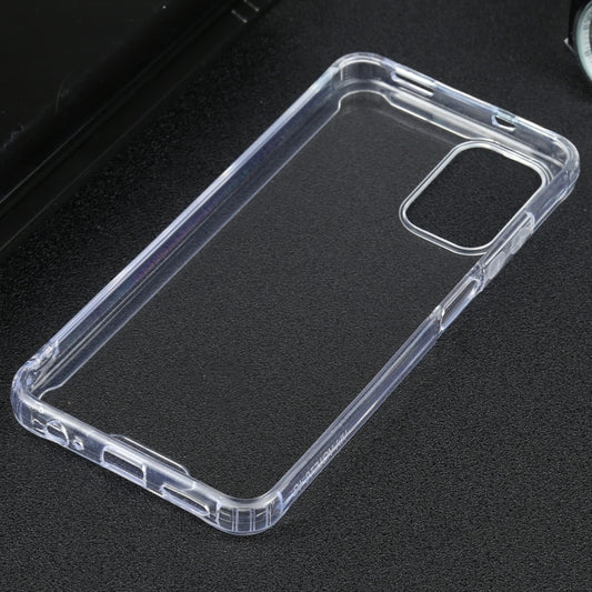 For Xiaomi Redmi Note 10 4G Four-corner Shockproof Transparent TPU + PC Protective Case by buy2fix