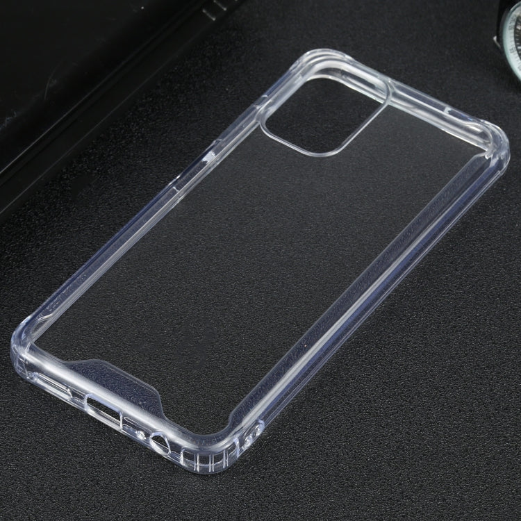 For Xiaomi Redmi Note 10 4G Four-corner Shockproof Transparent TPU + PC Protective Case - Xiaomi Cases by buy2fix | Online Shopping UK | buy2fix