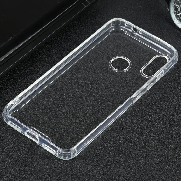 For Xiaomi Redmi Note 7 Four-corner Shockproof Transparent TPU + PC Protective Case - Xiaomi Cases by buy2fix | Online Shopping UK | buy2fix