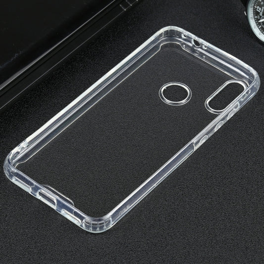 For Xiaomi Redmi Note 7 Four-corner Shockproof Transparent TPU + PC Protective Case by buy2fix