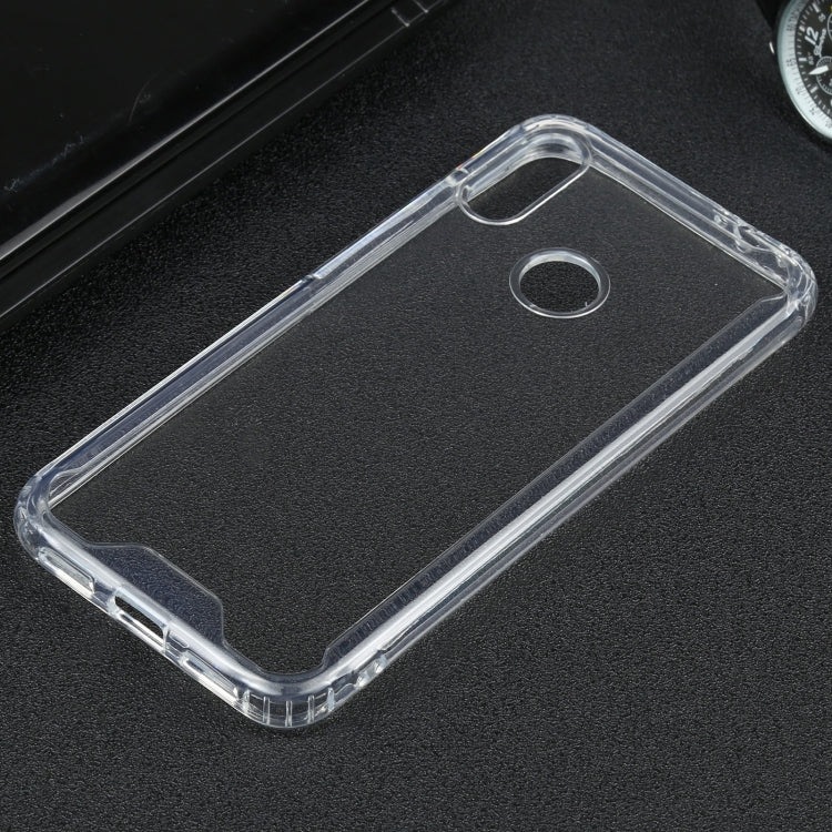 For Xiaomi Redmi Note 7 Four-corner Shockproof Transparent TPU + PC Protective Case - Xiaomi Cases by buy2fix | Online Shopping UK | buy2fix
