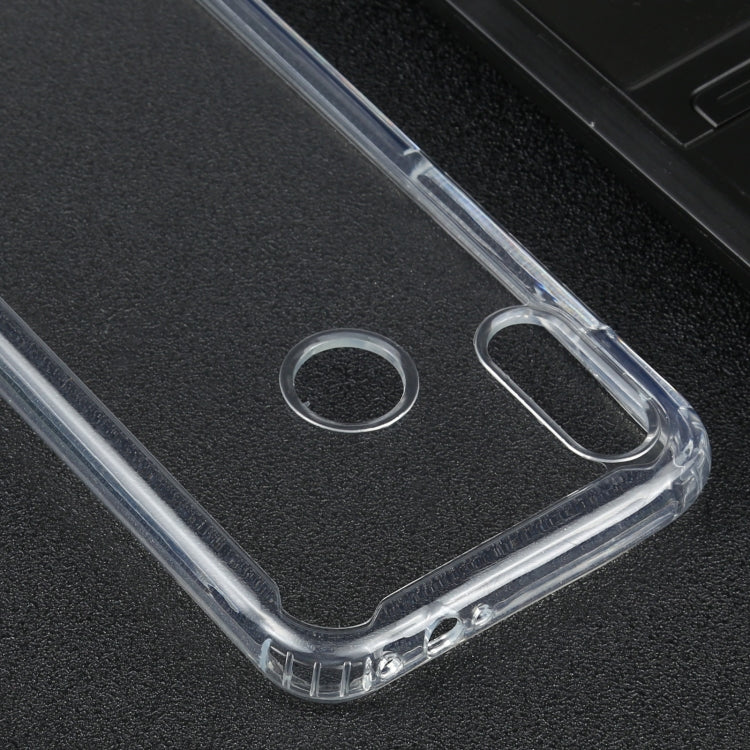 For Xiaomi Redmi Note 7 Four-corner Shockproof Transparent TPU + PC Protective Case - Xiaomi Cases by buy2fix | Online Shopping UK | buy2fix