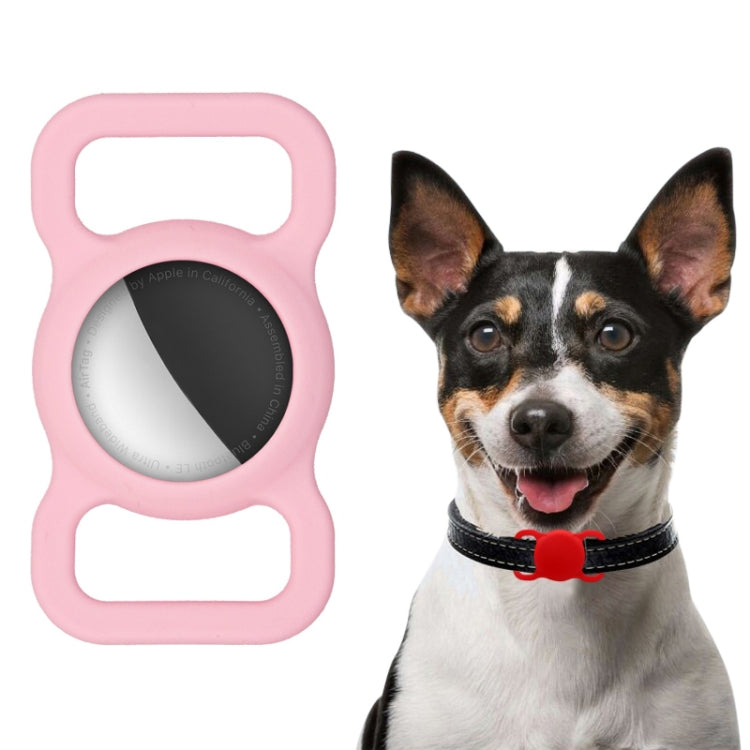 Shockproof Anti-scratch Silicone Case Protective Cover, Style: Animal For AirTag(Pink) - Other by buy2fix | Online Shopping UK | buy2fix