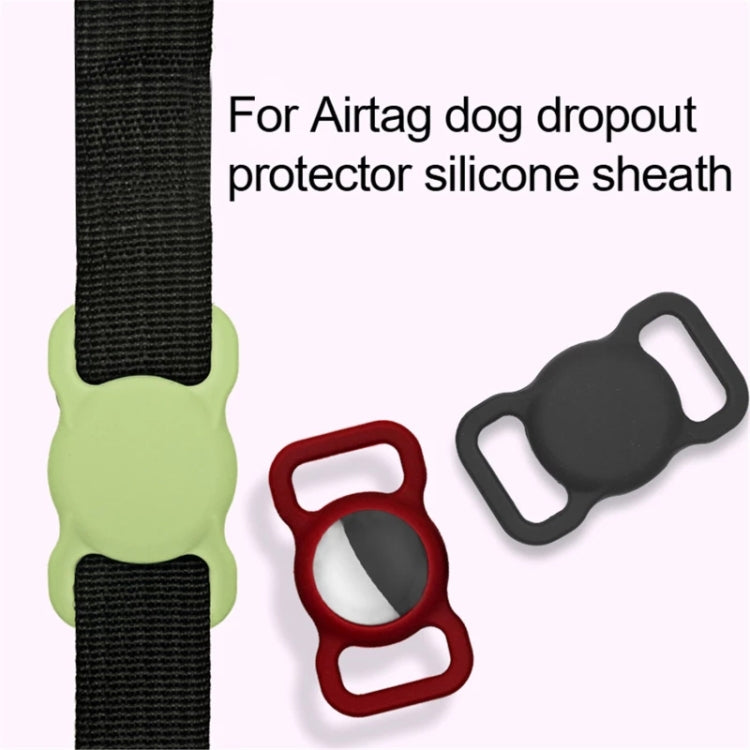 Shockproof Anti-scratch Silicone Case Protective Cover, Style: Animal For AirTag(Pink) - Other by buy2fix | Online Shopping UK | buy2fix