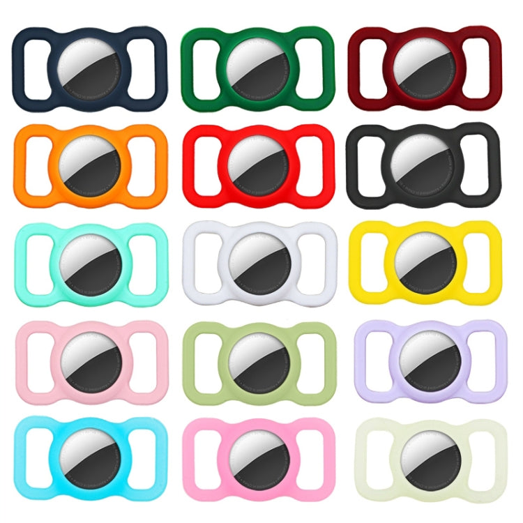 Shockproof Anti-scratch Silicone Case Protective Cover, Style: Animal For AirTag(Mint Green) - Other by buy2fix | Online Shopping UK | buy2fix