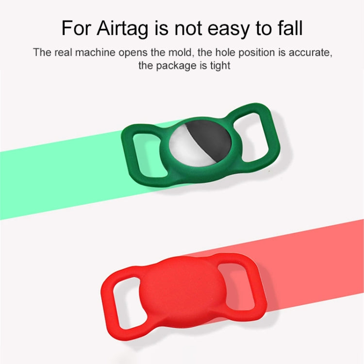 Shockproof Anti-scratch Silicone Case Protective Cover, Style: Animal For AirTag(Mint Green) - Other by buy2fix | Online Shopping UK | buy2fix