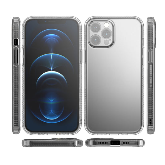 For iPhone 12 Pro Max Shockproof Transparent TPU Airbag Protective Case by buy2fix