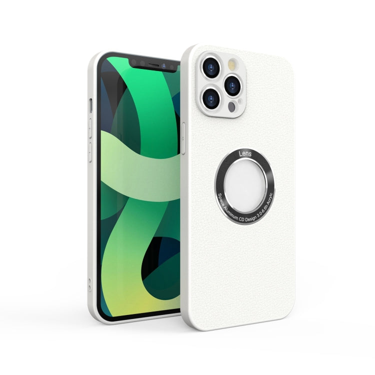 For iPhone 12 PU+PC+TPU Mobile Phone Protective Case(White) - iPhone 12 / 12 Pro Cases by buy2fix | Online Shopping UK | buy2fix