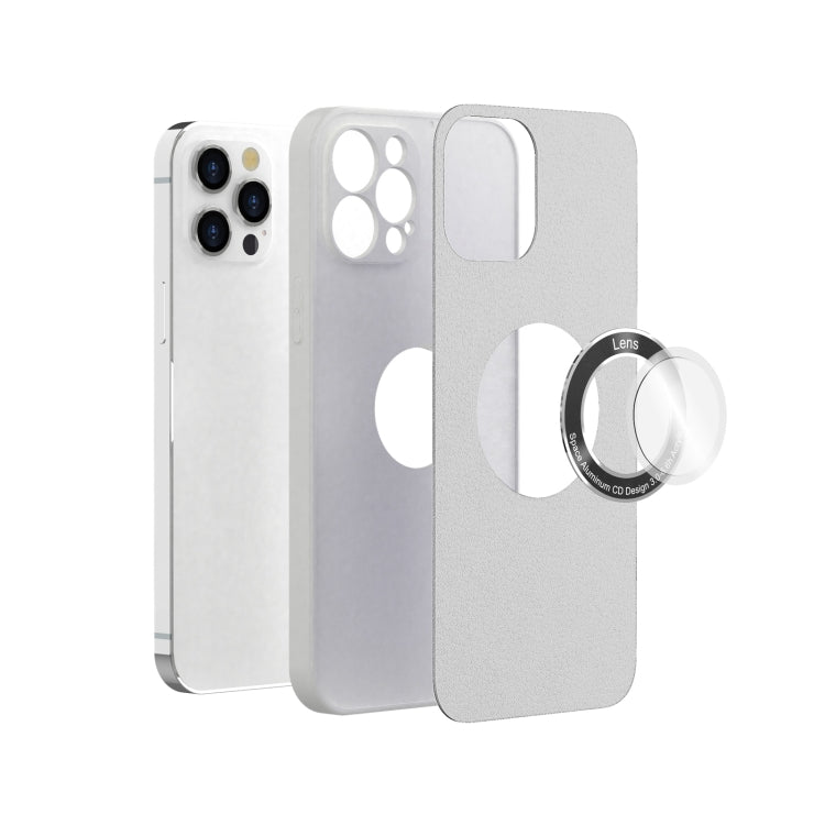For iPhone 12 PU+PC+TPU Mobile Phone Protective Case(White) - iPhone 12 / 12 Pro Cases by buy2fix | Online Shopping UK | buy2fix