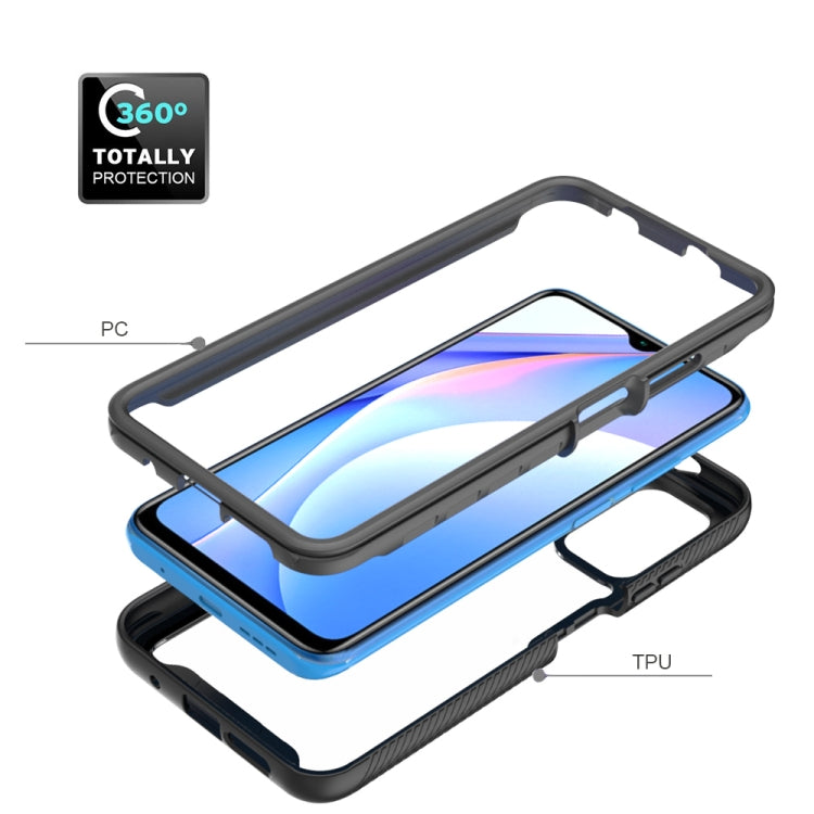 For Xiaomi Poco M3 / Redmi 9T Starry Sky Solid Color Series Shockproof PC + TPU Protective Case(Rose Red) - Xiaomi Cases by buy2fix | Online Shopping UK | buy2fix