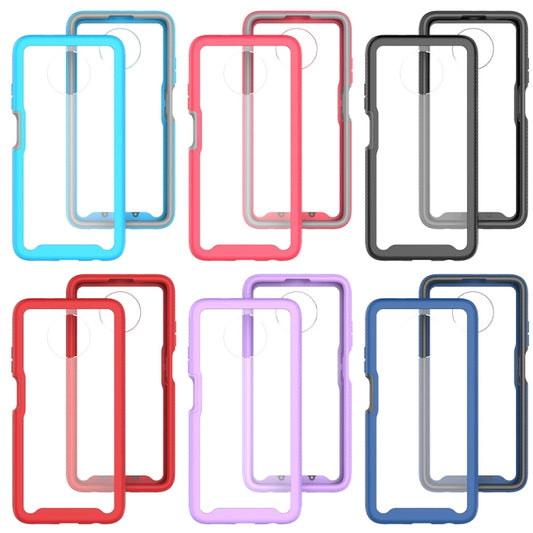 For Xiaomi Redmi Note 9T Starry Sky Solid Color Series Shockproof PC + TPU Protective Case(Royal Blue) by buy2fix