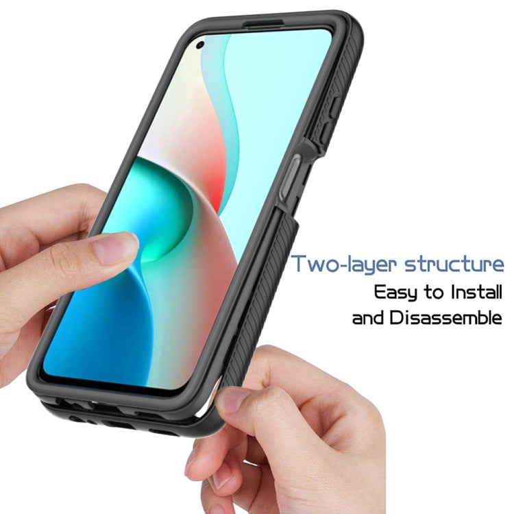For Xiaomi Redmi Note 9T Starry Sky Solid Color Series Shockproof PC + TPU Protective Case(Royal Blue) - Xiaomi Cases by buy2fix | Online Shopping UK | buy2fix