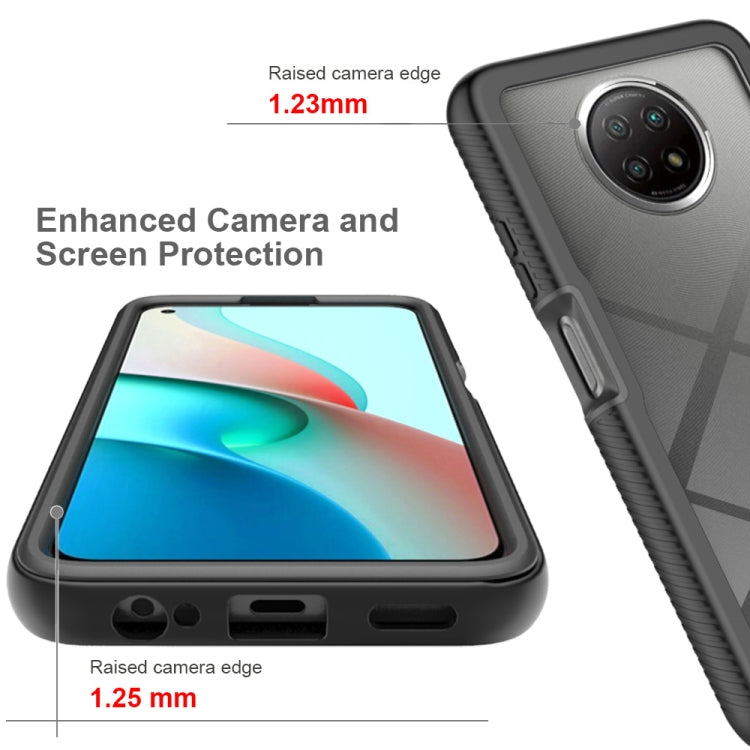 For Xiaomi Redmi Note 9T Starry Sky Solid Color Series Shockproof PC + TPU Protective Case(Rose Red) - Xiaomi Cases by buy2fix | Online Shopping UK | buy2fix