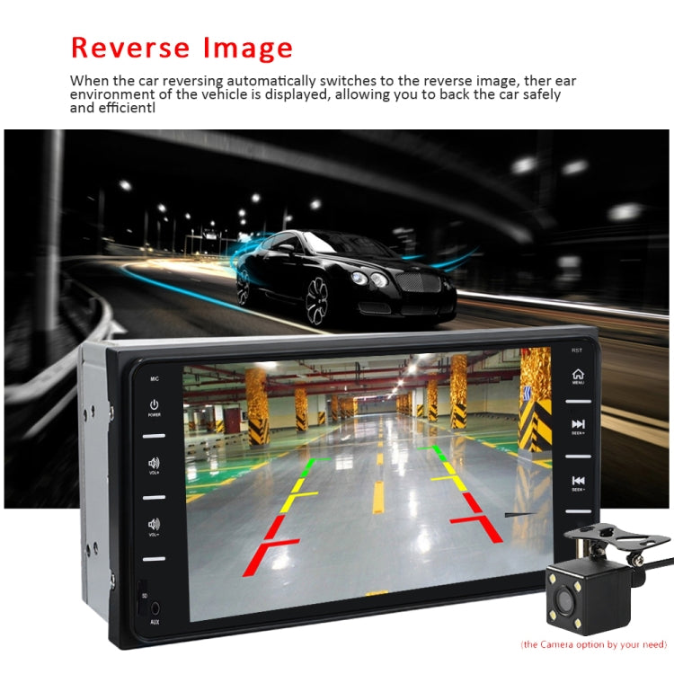 Q3160 7 inch Car Touch Capacitive Screen MP5 Player Support FM / TF / Mirror Link for Toyota Corolla - Car MP3 & MP4 & MP5 by buy2fix | Online Shopping UK | buy2fix