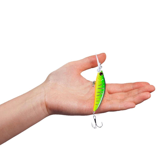 HENGJIA Long Throw Bionic Cocked Mouth Fake Bait Fishing Three-jaw Treble Hooks(4#) - Fishing Lures by HENGJIA | Online Shopping UK | buy2fix