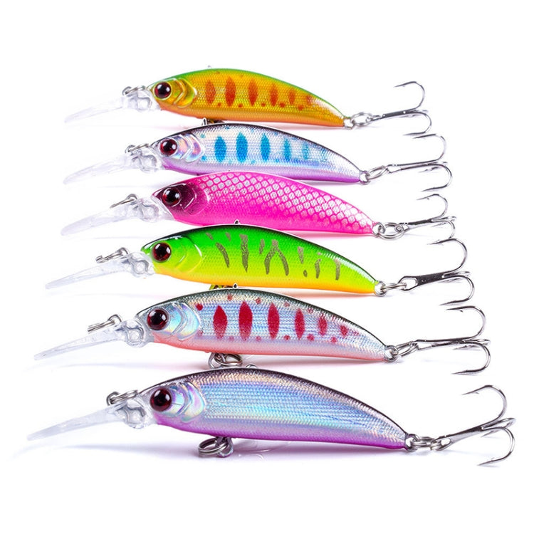 HENGJIA Long Throw Bionic Cocked Mouth Fake Bait Fishing Three-jaw Treble Hooks(6#) - Fishing Lures by HENGJIA | Online Shopping UK | buy2fix