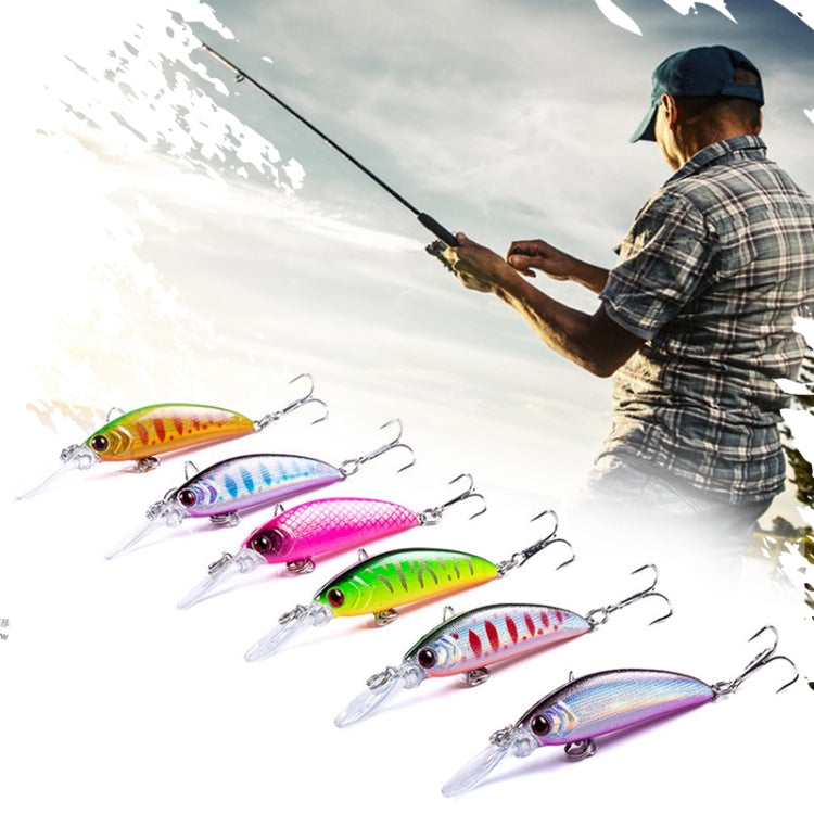 HENGJIA Long Throw Bionic Cocked Mouth Fake Bait Fishing Three-jaw Treble Hooks(6#) - Fishing Lures by HENGJIA | Online Shopping UK | buy2fix