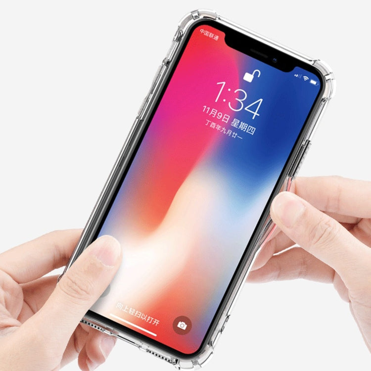 For iPhone XR Shockproof TPU Frame + Acrylic Back Panel Protective Case(White) - More iPhone Cases by buy2fix | Online Shopping UK | buy2fix