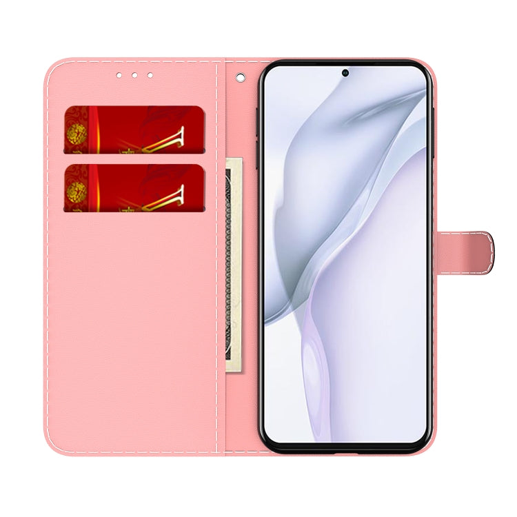 For Huawei P50 Pro Cloud Fog Pattern Horizontal Flip Leather Case with Holder & Card Slot & Wallet(Red) - Huawei Cases by buy2fix | Online Shopping UK | buy2fix
