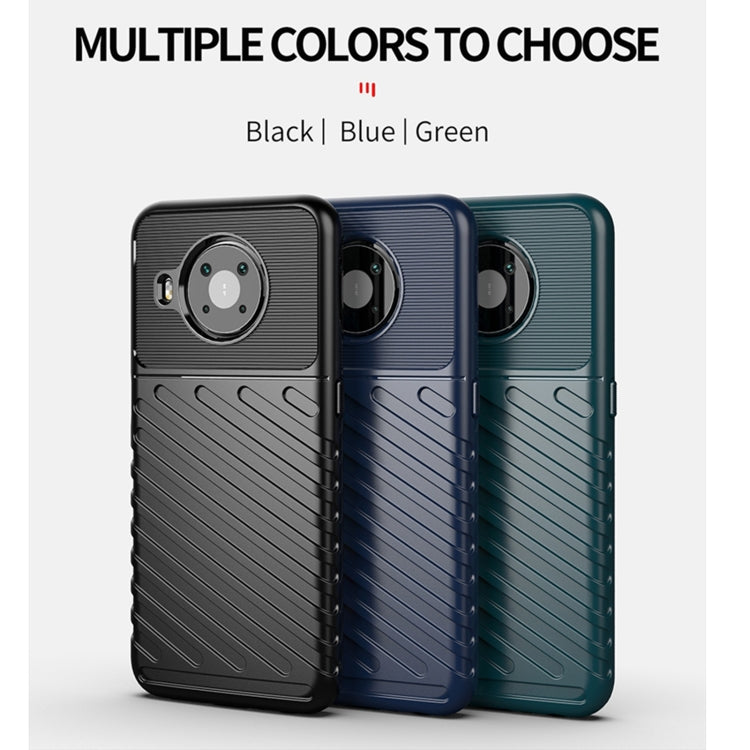 For Nokia X20 Thunderbolt Shockproof TPU Protective Soft Case(Black) - Nokia Cases by buy2fix | Online Shopping UK | buy2fix