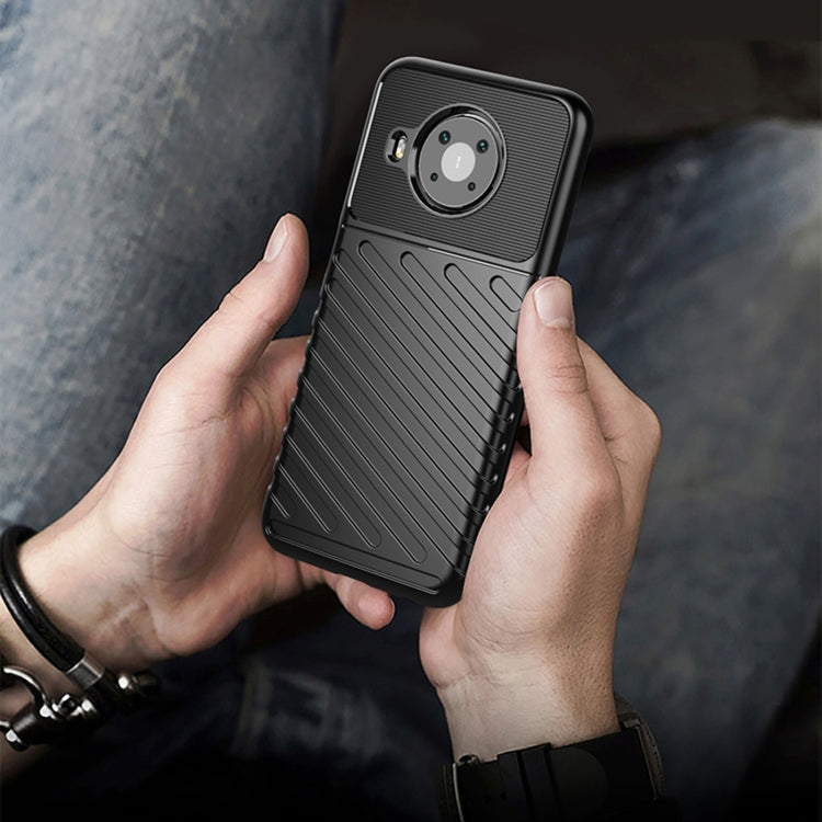 For Nokia X20 Thunderbolt Shockproof TPU Protective Soft Case(Black) - Nokia Cases by buy2fix | Online Shopping UK | buy2fix