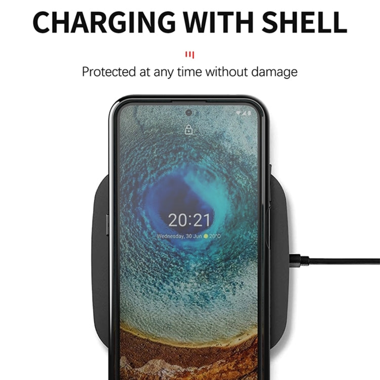 For Nokia X20 Thunderbolt Shockproof TPU Protective Soft Case(Black) - Nokia Cases by buy2fix | Online Shopping UK | buy2fix