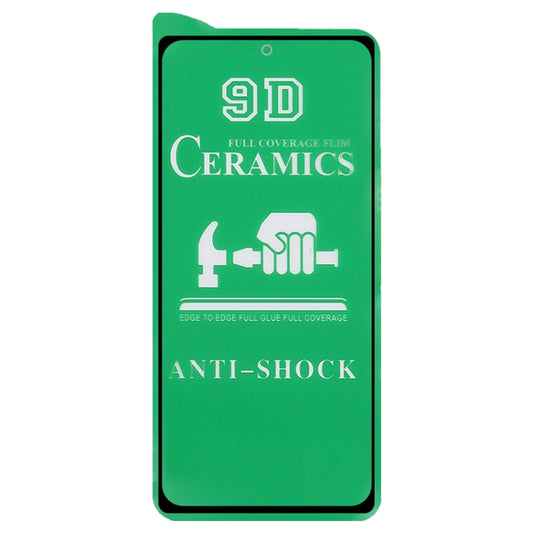 For Xiaomi Poco F3 25 PCS 9D Full Screen Full Glue Ceramic Film by buy2fix