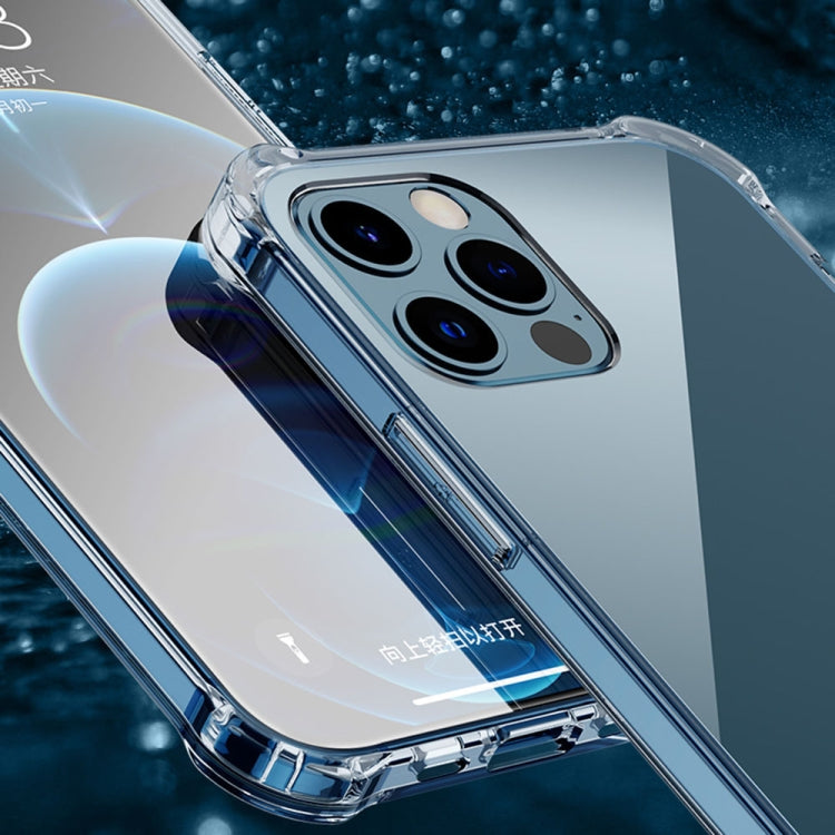 For iPhone 12 / 12 Pro Four Corner Airbag Shockproof TPU + Acrylic Case(Transparent) - iPhone 12 / 12 Pro Cases by buy2fix | Online Shopping UK | buy2fix