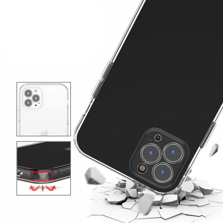 For iPhone 12 Acrylic Shockproof Protective Case(Transparent) - iPhone 12 / 12 Pro Cases by buy2fix | Online Shopping UK | buy2fix