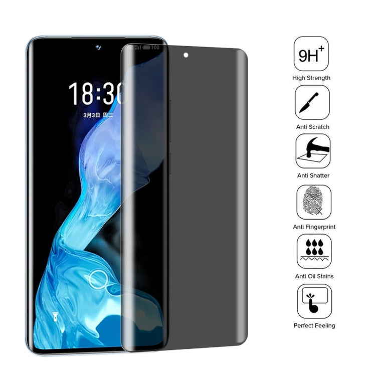 For Meizu 18 / 18s 25 PCS 0.3mm 9H Surface Hardness 3D Curved Surface Privacy Glass Film - Others by buy2fix | Online Shopping UK | buy2fix