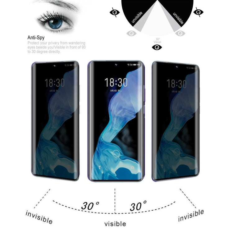For Meizu 18 / 18s 25 PCS 0.3mm 9H Surface Hardness 3D Curved Surface Privacy Glass Film - Others by buy2fix | Online Shopping UK | buy2fix