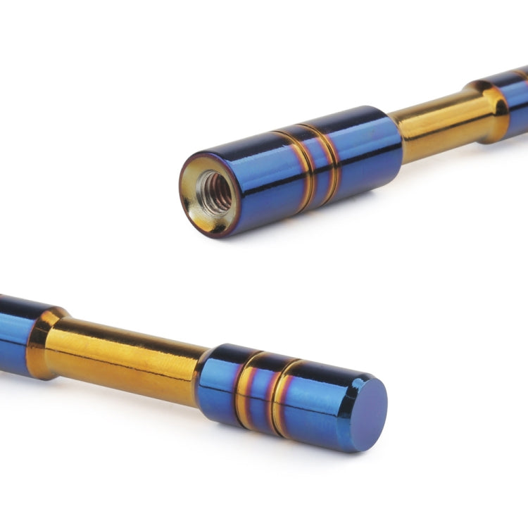 Car Modified Aluminum Signal Antenna Aerial(Roasted Blue) by buy2fix