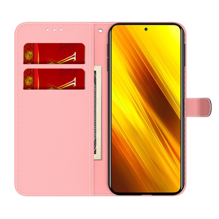 For Xiaomi Poco X3 NFC Cloud Fog Pattern Horizontal Flip Leather Case with Holder & Card Slot & Wallet(Red) - Xiaomi Cases by buy2fix | Online Shopping UK | buy2fix