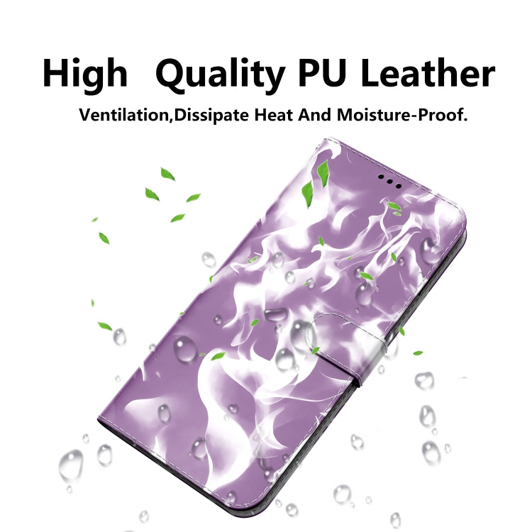 For Xiaomi Redmi 9A Cloud Fog Pattern Horizontal Flip Leather Case with Holder & Card Slot & Wallet(Purple) - Xiaomi Cases by buy2fix | Online Shopping UK | buy2fix