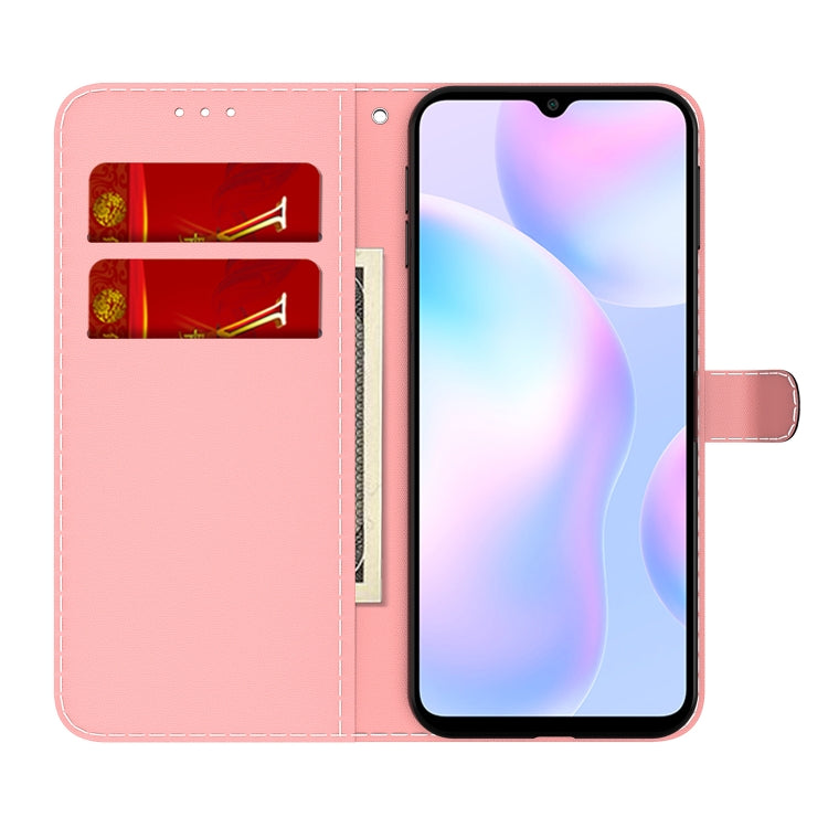 For Xiaomi Redmi 9A Cloud Fog Pattern Horizontal Flip Leather Case with Holder & Card Slot & Wallet(Red) - Xiaomi Cases by buy2fix | Online Shopping UK | buy2fix