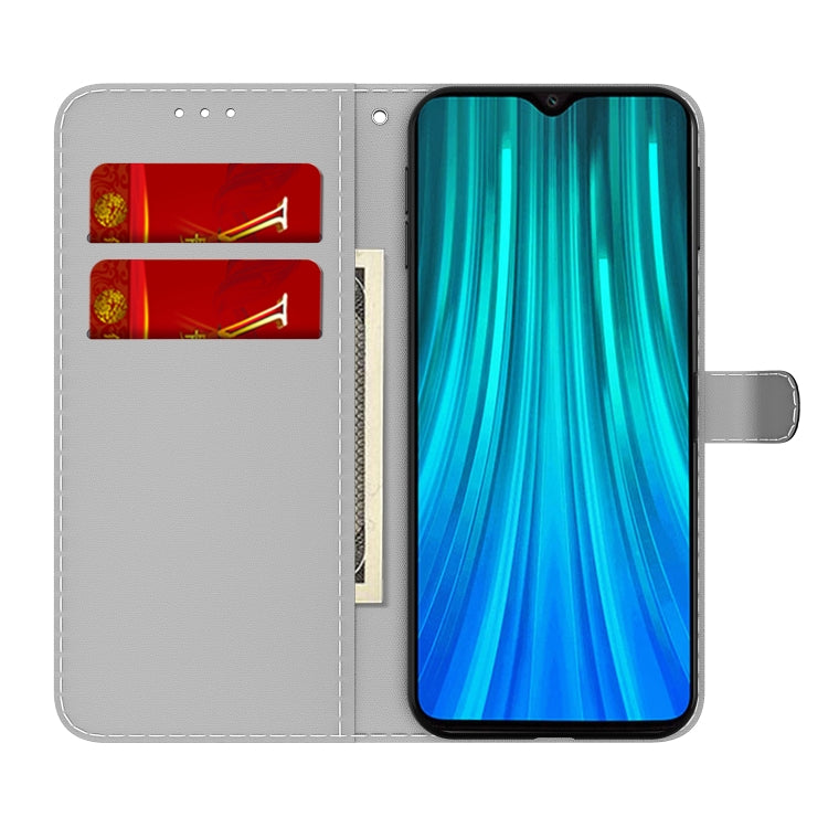 For Xiaomi Redmi Note 8 Pro Cloud Fog Pattern Horizontal Flip Leather Case with Holder & Card Slot & Wallet(Dark Green) - Xiaomi Cases by buy2fix | Online Shopping UK | buy2fix