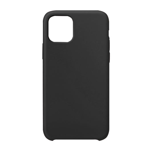 For iPhone 12 / 12 Pro Ultra-thin Liquid Silicone Protective Case(Black) by WK