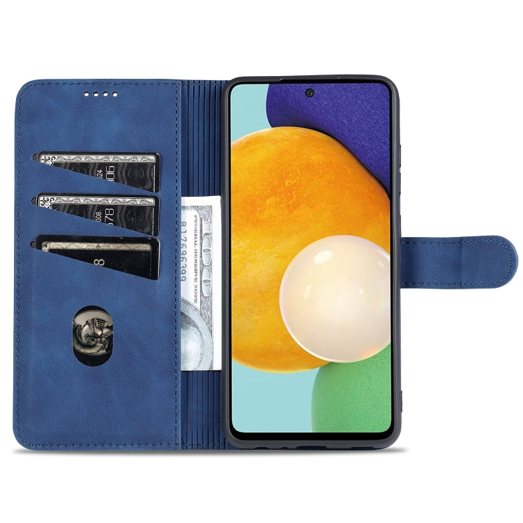 For Samsung Galaxy A52 5G / 4G AZNS Skin Feel Calf Texture Horizontal Flip Leather Case with Card Slots & Holder & Wallet(Brown) by AZNS