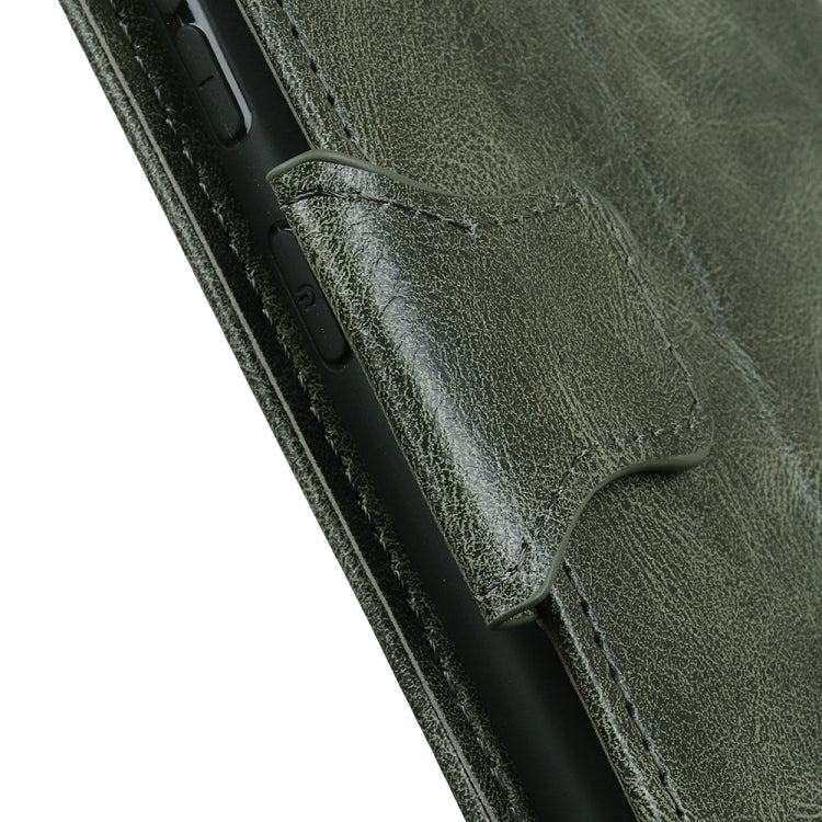 For Google Pixel 6 Mirren Crazy Horse Texture Horizontal Flip Leather Case with Holder & Card Slots & Wallet(Dark Green) - Google Cases by buy2fix | Online Shopping UK | buy2fix