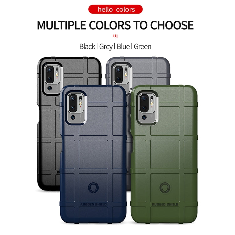 For Xiaomi Redmi Note 10 5G Full Coverage Shockproof TPU Case(Blue) - Xiaomi Cases by buy2fix | Online Shopping UK | buy2fix