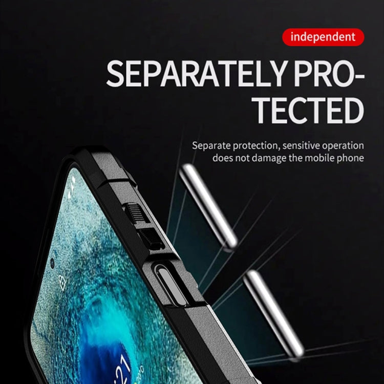 For Nokia X10 Full Coverage Shockproof TPU Case(Blue) by buy2fix