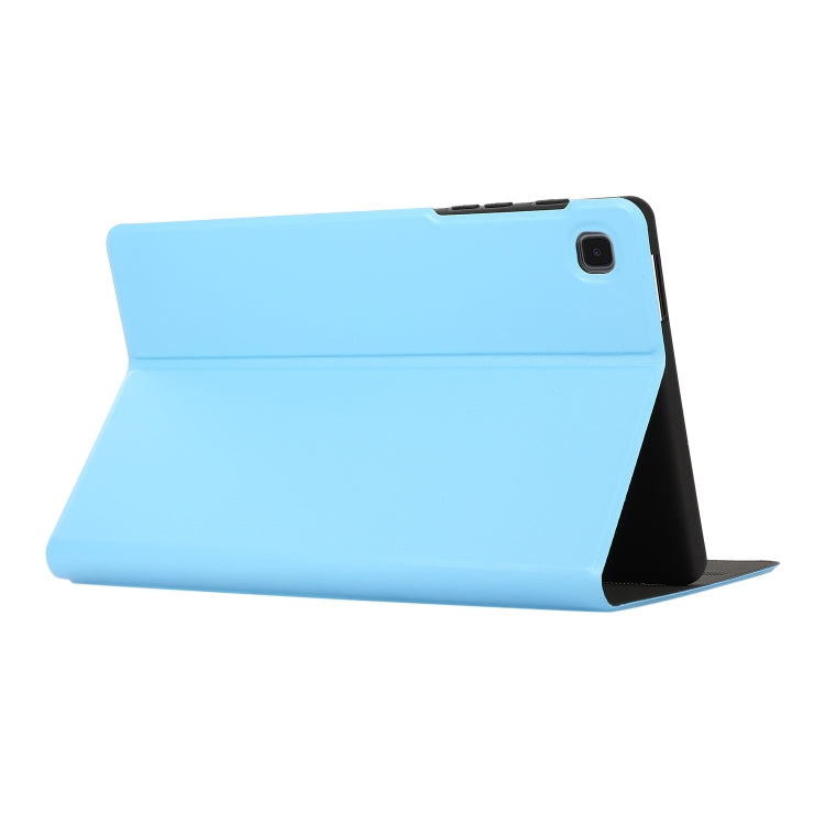 For Samsung Galaxy Tab A7 Lite 8.4 T220/225 Voltage Craft Texture TPU Horizontal Flip Protective Case with Holder(Sky Blue) - Tab A7 Lite T220 / T225 by buy2fix | Online Shopping UK | buy2fix