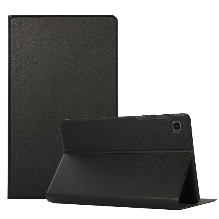 For Samsung Galaxy Tab A7 Lite 8.4 T220/225 Voltage Craft Texture TPU Horizontal Flip Protective Case with Holder(Black) - Tab A7 Lite T220 / T225 by buy2fix | Online Shopping UK | buy2fix