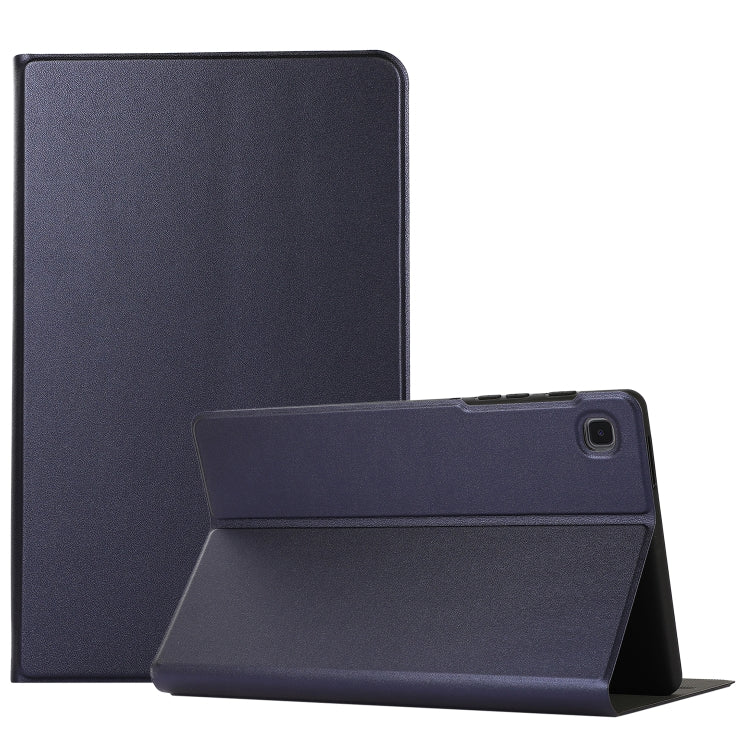 For Samsung Galaxy Tab A7 Lite 8.4 T220/225 Voltage Craft Texture TPU Horizontal Flip Protective Case with Holder(Dark Blue) - Tab A7 Lite T220 / T225 by buy2fix | Online Shopping UK | buy2fix